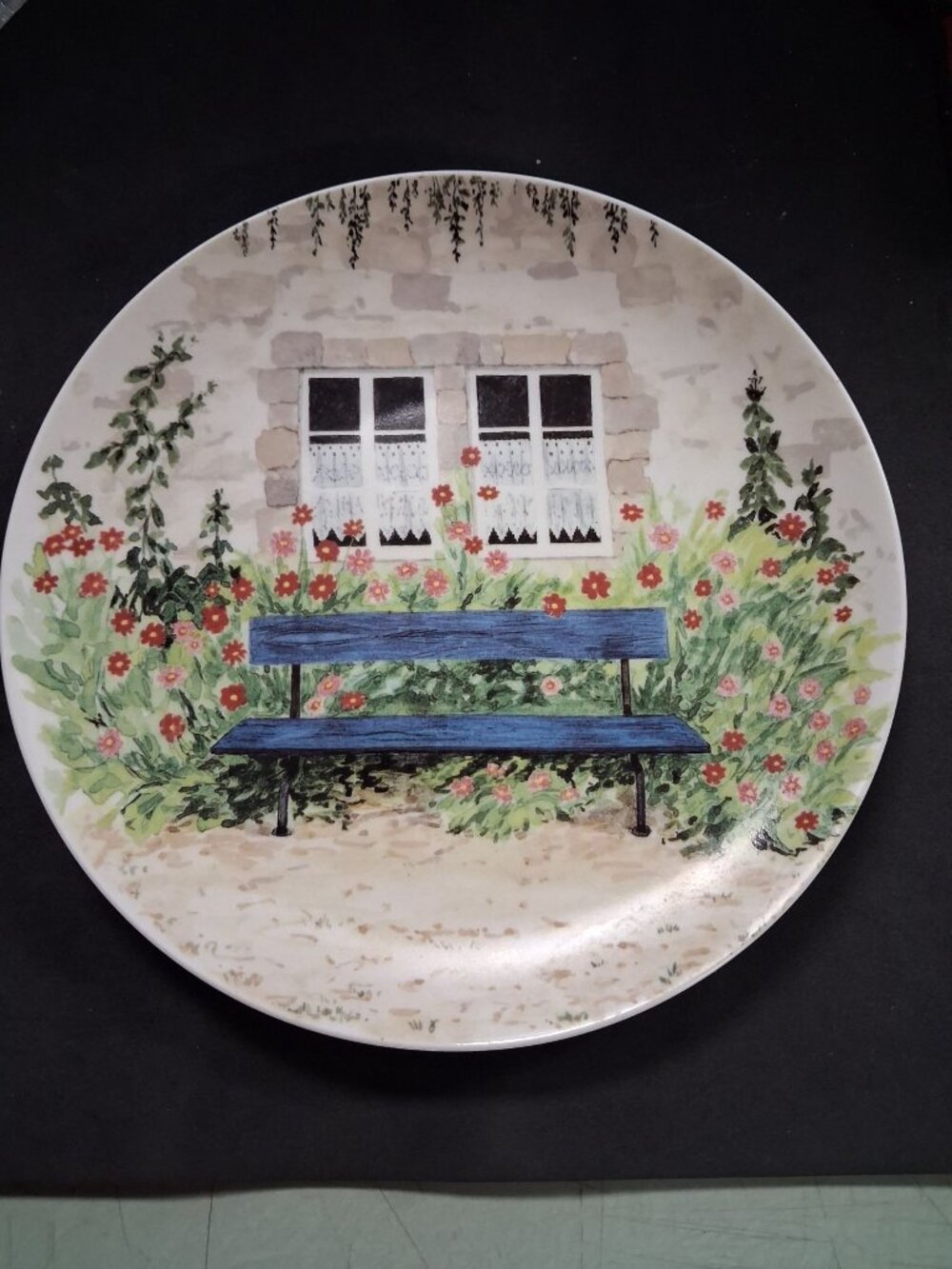 Formalities by Baum Bros. Garden benches Collection Vintage Plate 8in.